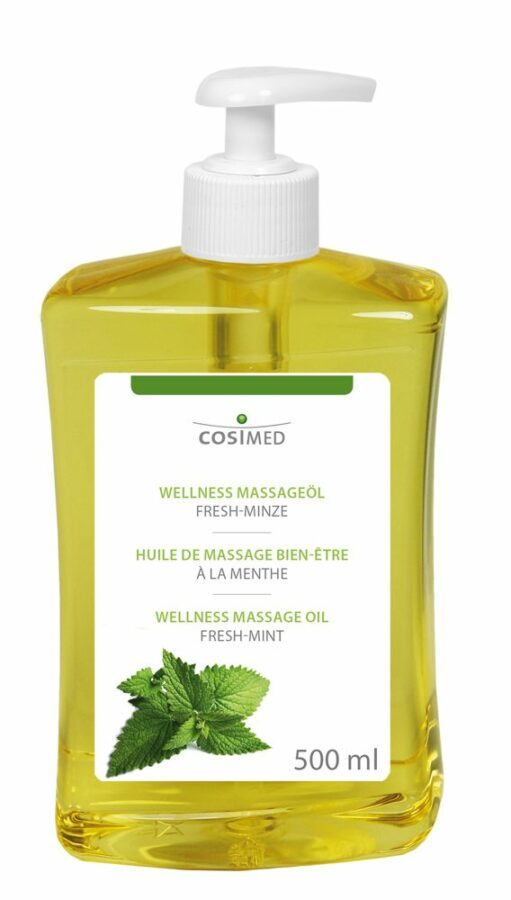cosiMed wellness masážní olej Máta - 500 ml