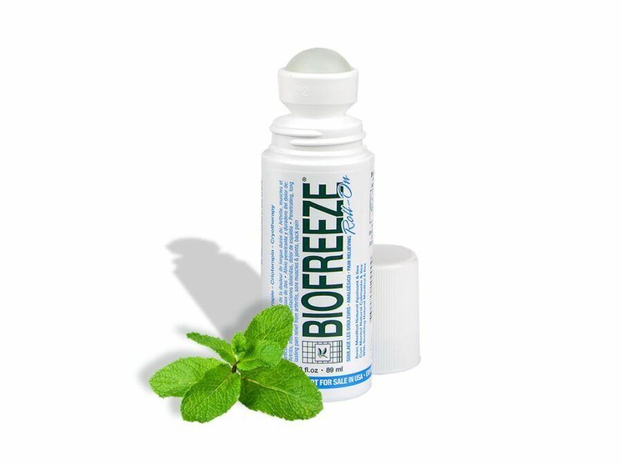 Biofreeze Roll-On obsahuje přírodní mentol 89ml