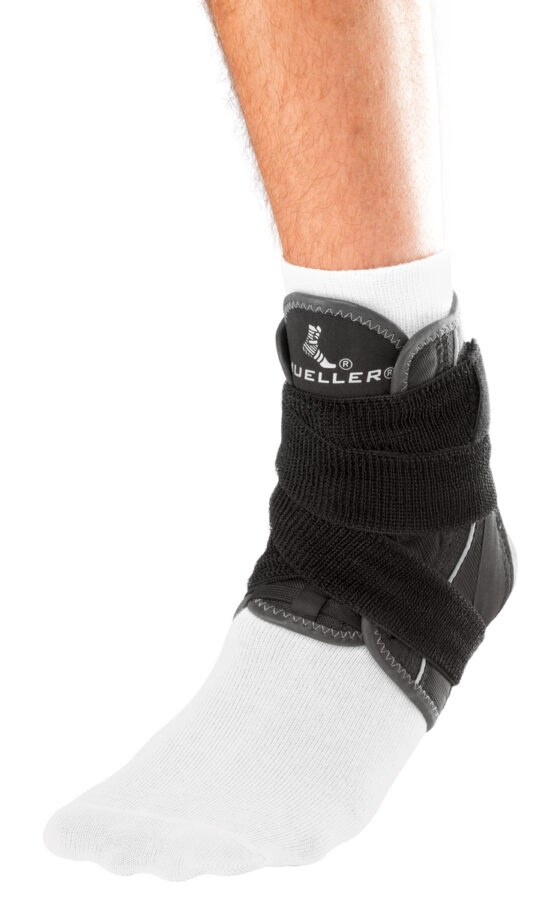 Mueller Hg80® Premium Ankle Brace w/Straps