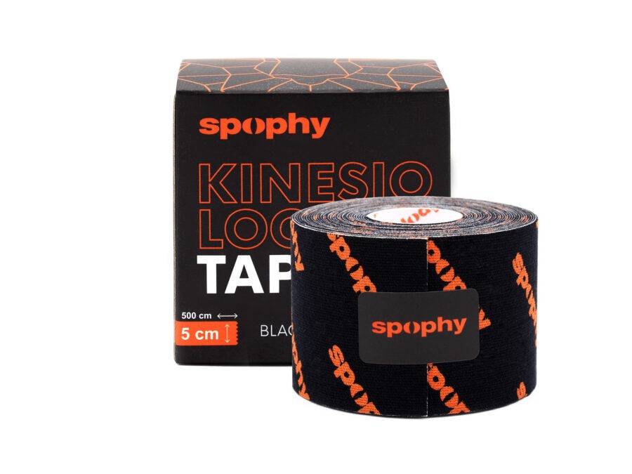 Spophy Kinesiology Tape Black
